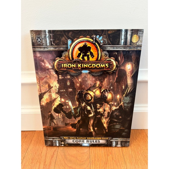 Privateer Press Other - Privateer Press Iron Kingdoms RPG Core Rules Hardcover Full Metal Fantasy EUC